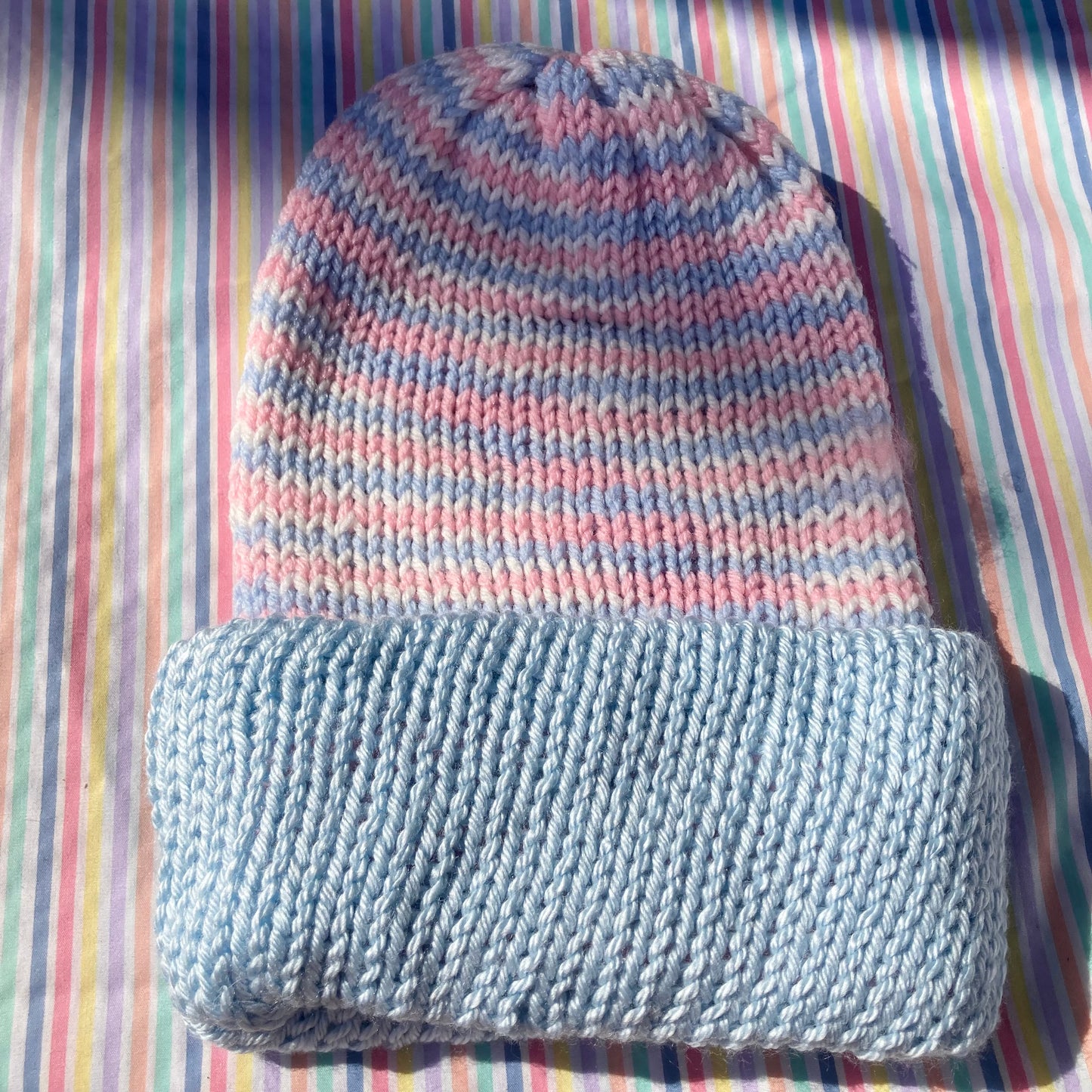 Trans pride Beanie