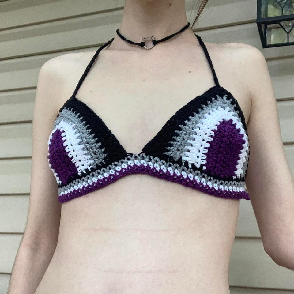 Ace pride bralette