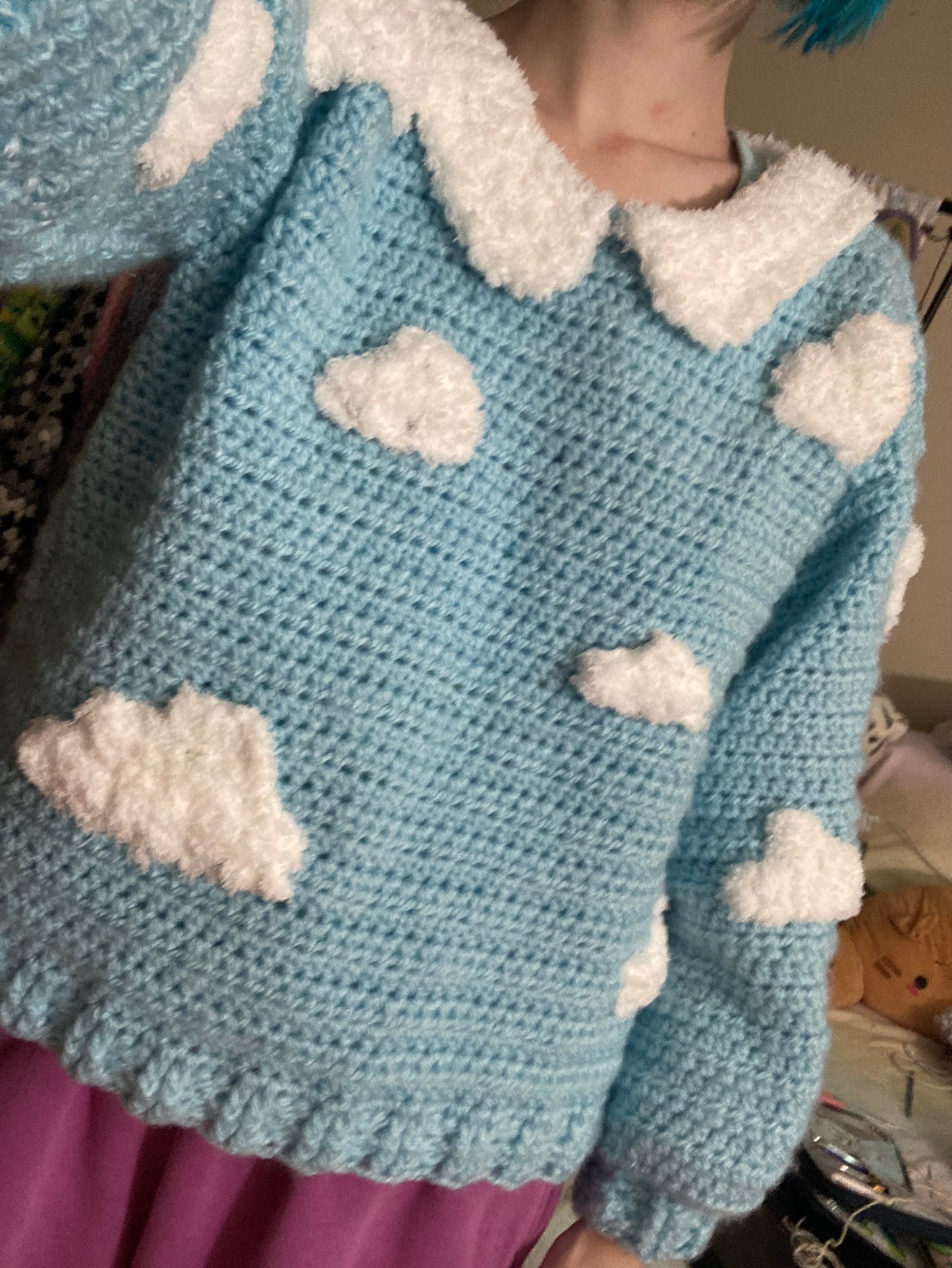 Fluffy Cloud Sweater