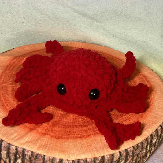 Crab plushie
