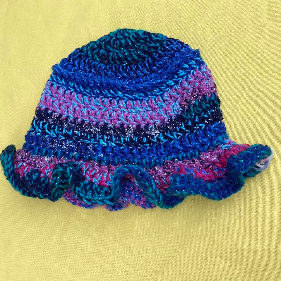 Galaxy sparkle bucket hat