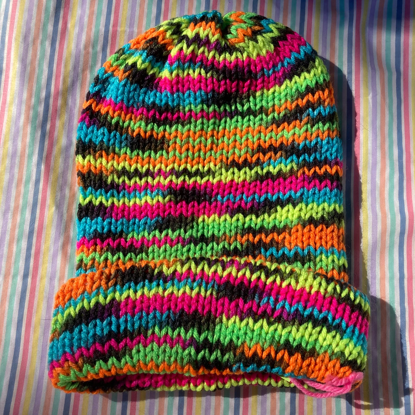 Neon beanie