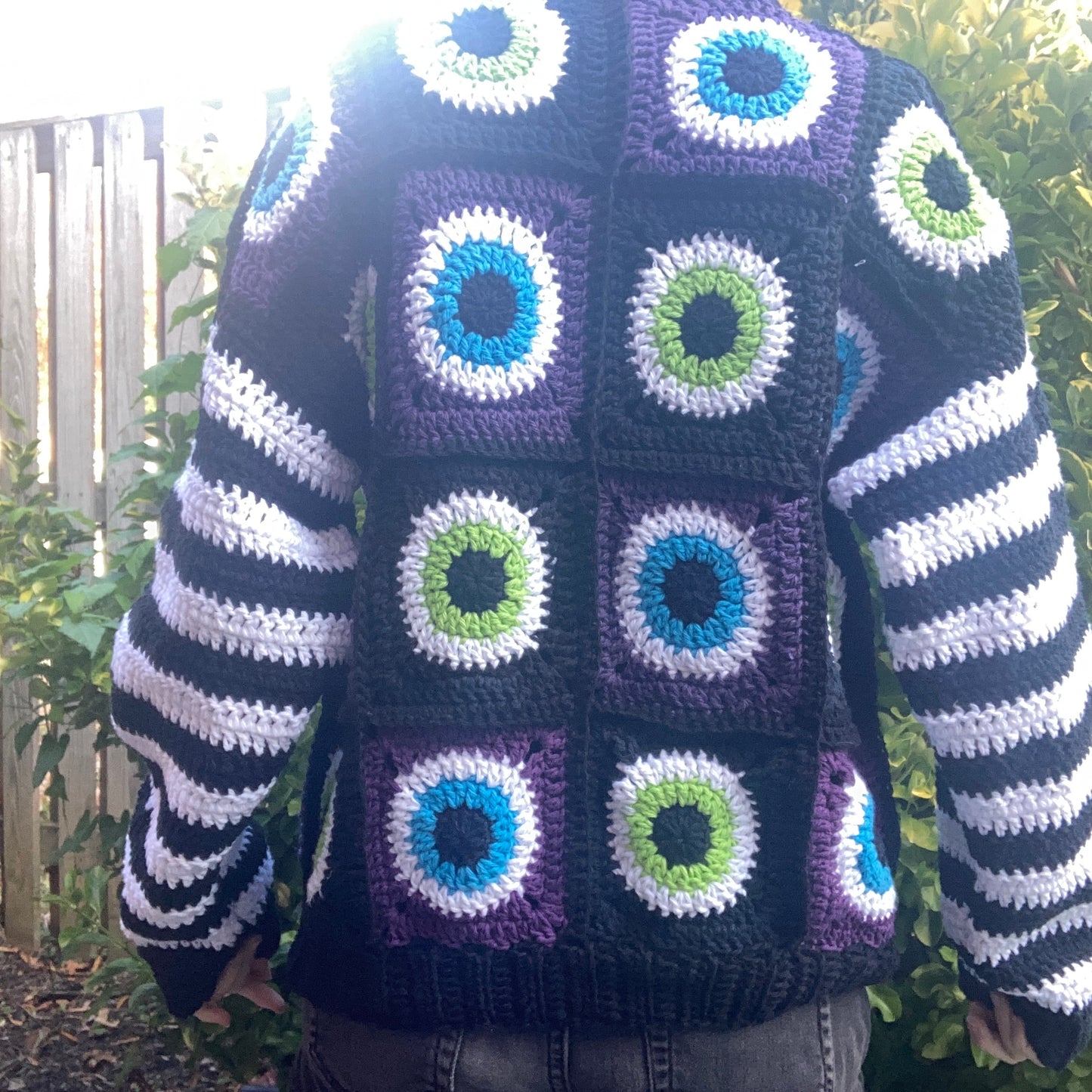 Halloween eyeball Cardigan