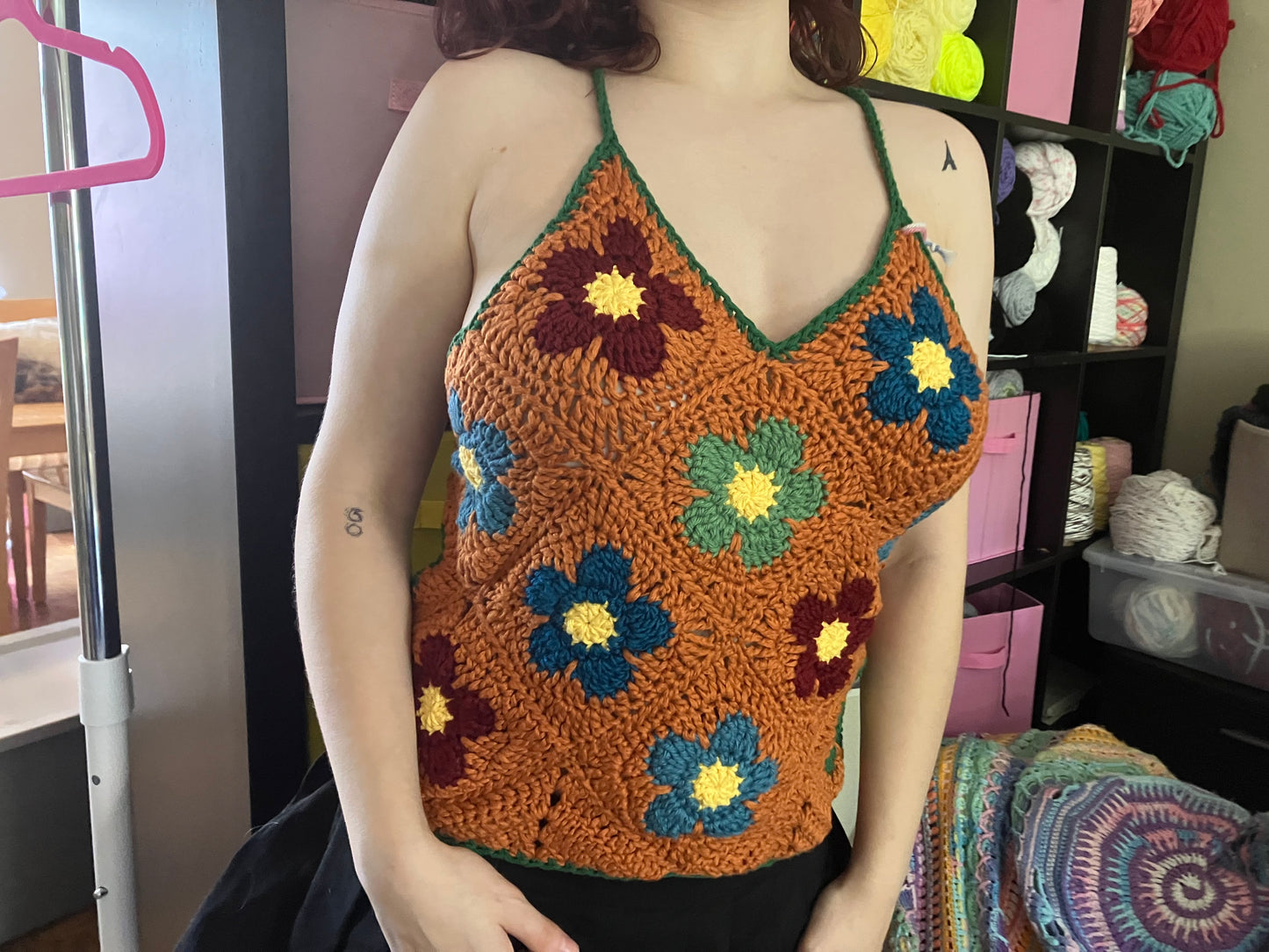 Retro Flower Top