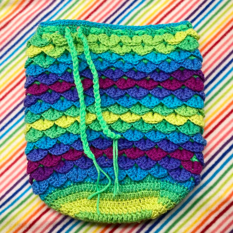 Dragon Scale Large Pouch