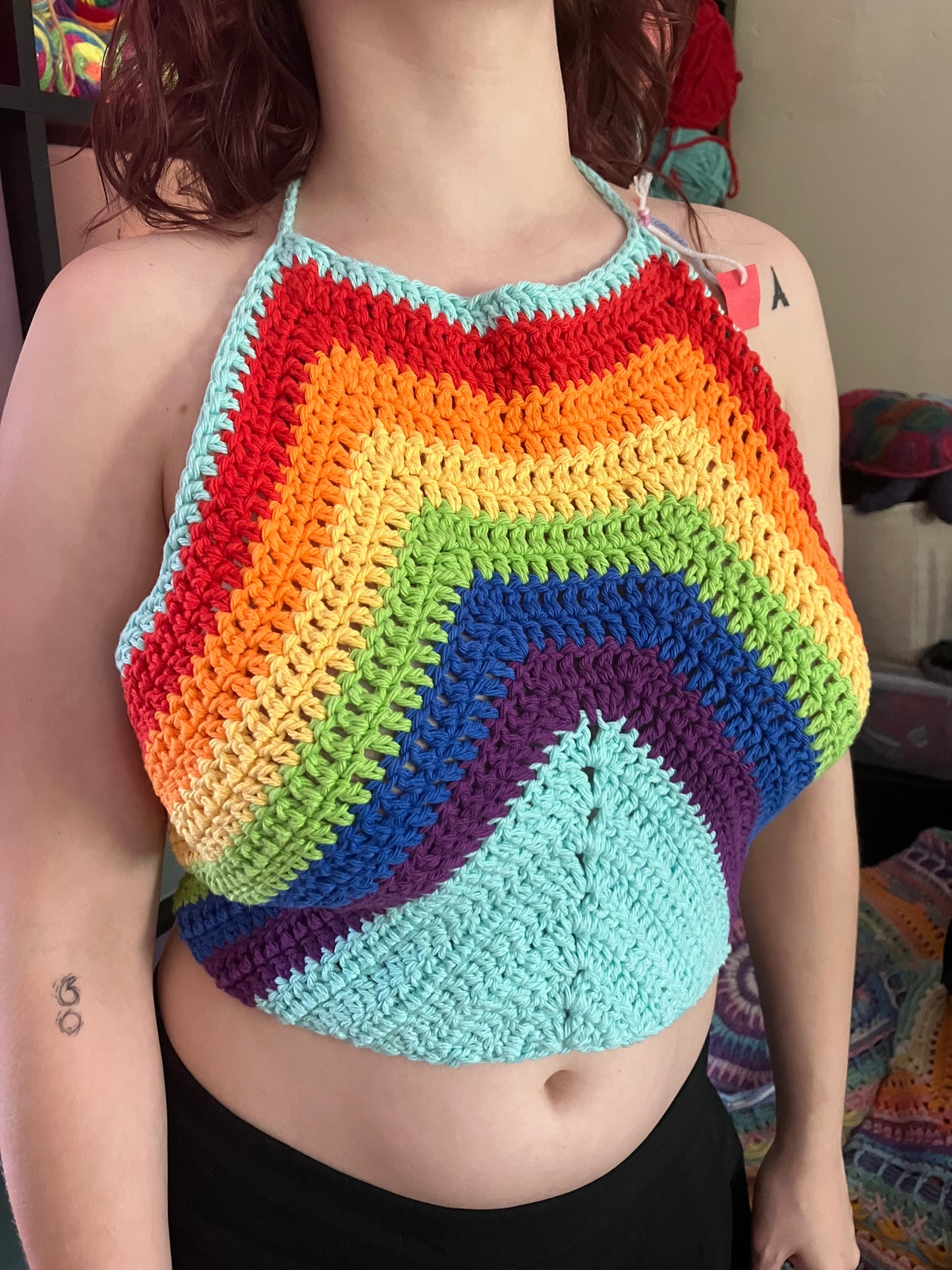 Rainbow top
