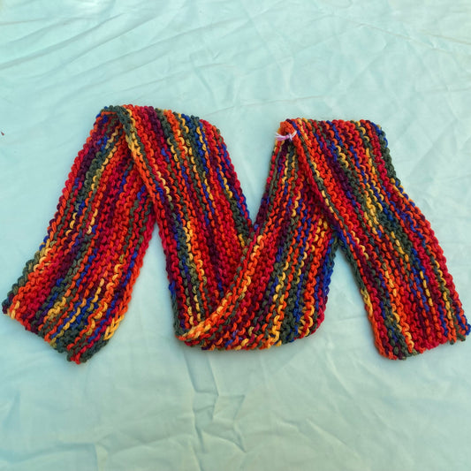 Rainbow scarf