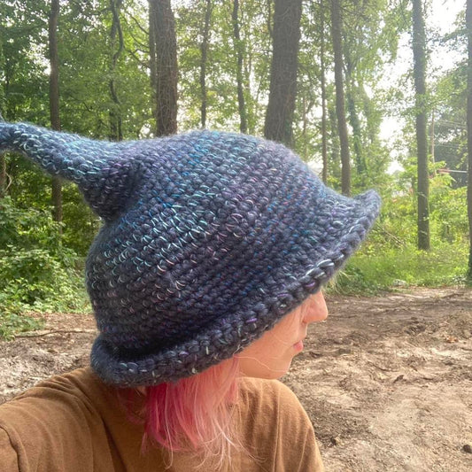 Blue witch hat
